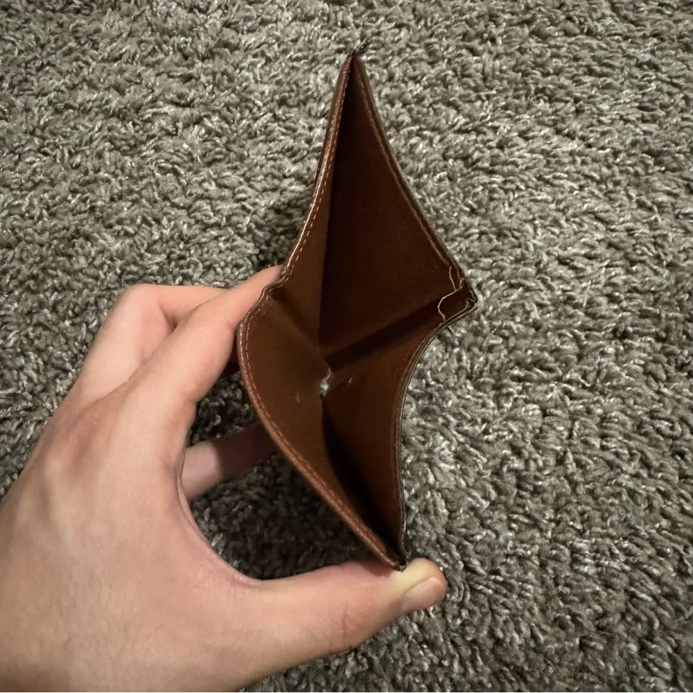 Louis Vuitton Bi fold Brown Wallet